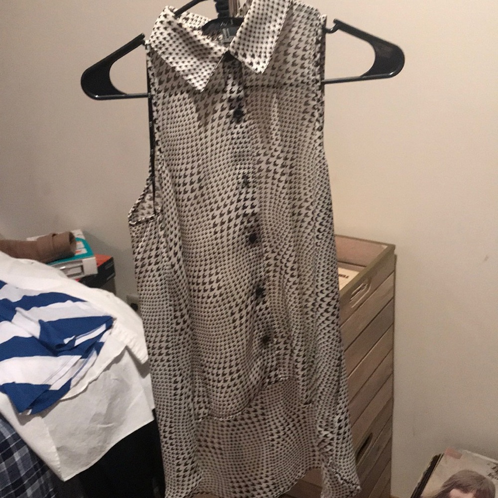 Forever 21 dress tank. With collar.